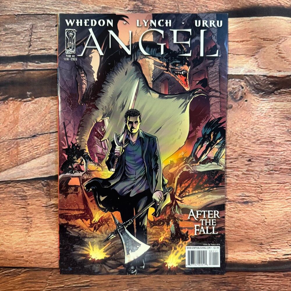 Angel After The Fall #1 Variant Cover B IDW Comics Joss Whedon 2007